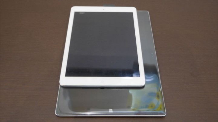 Surface Pro 3とiPad Airの比較