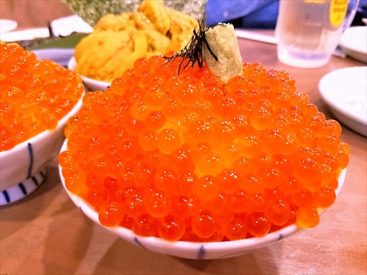 いくらご飯