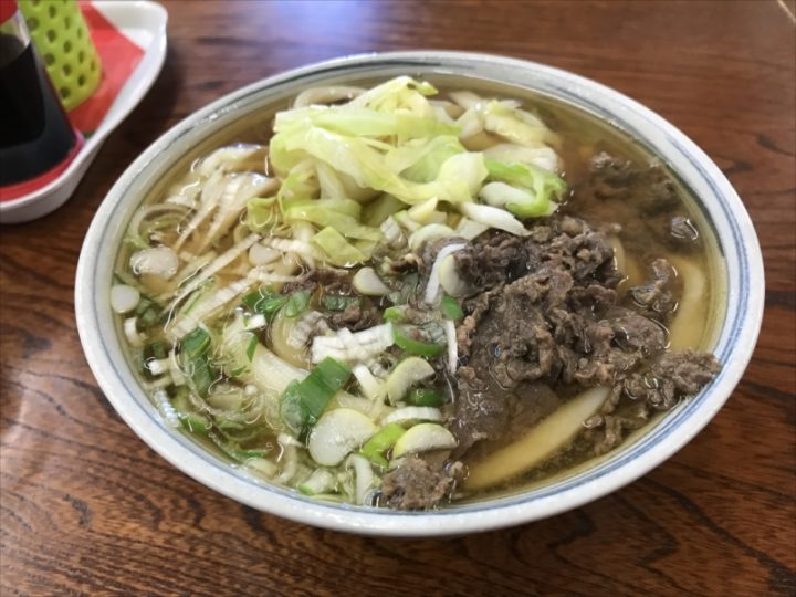 肉うどん（中）