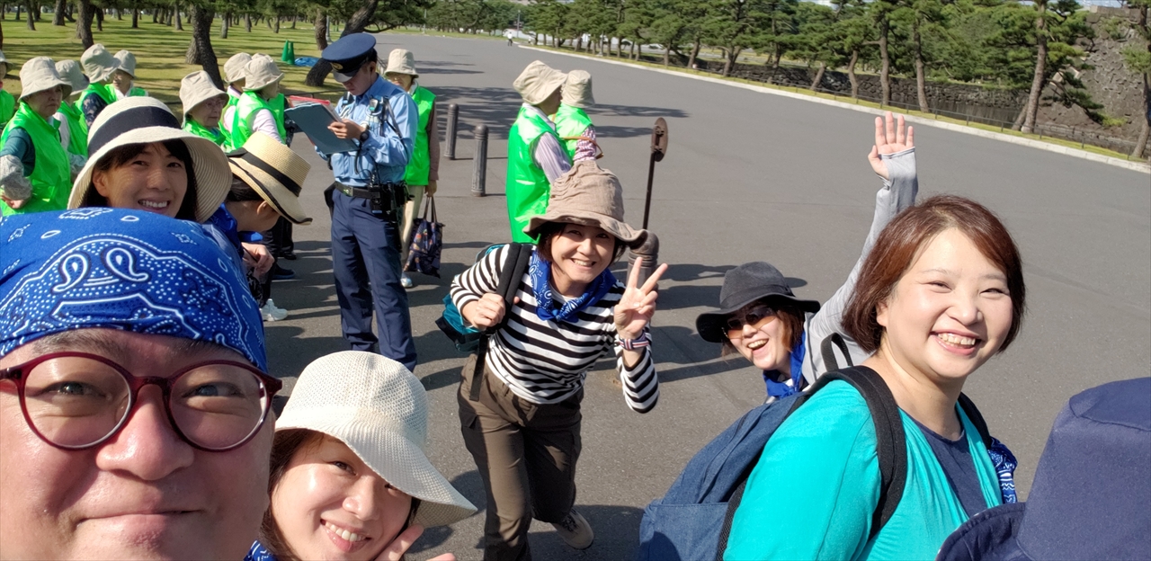 皇居　勤労奉仕記念　羽織留め　災害支援 2224ebdc448bba8f3df8b403c125e9